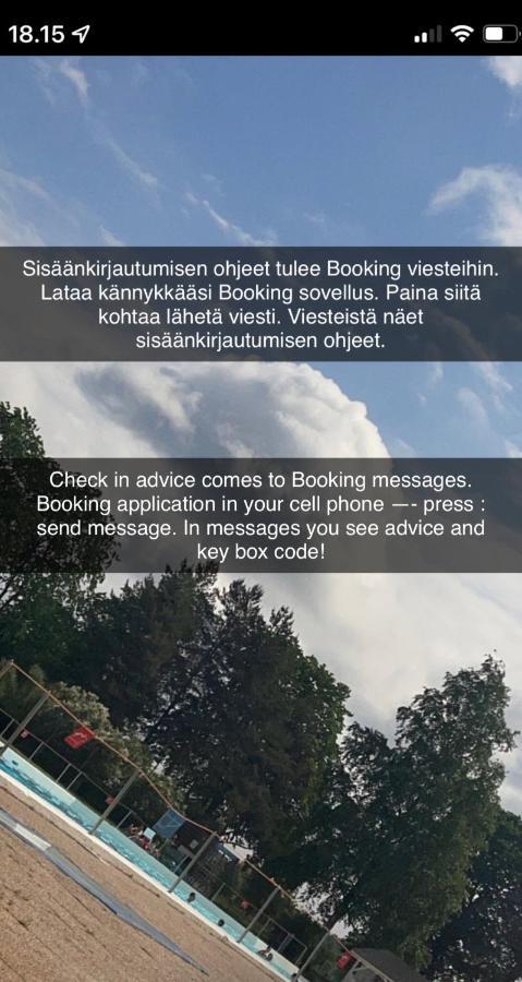 Apartament Yksioe 1 Km Jokirannasta Foeriltae/ 2 Km Torilta Turku Zewnętrze zdjęcie